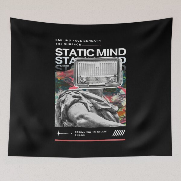 Item preview, Static Mind Radio Head Statue Art designed and sold by ELIZABEDWIN12.