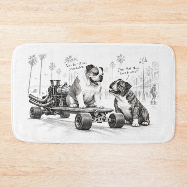 Item preview, No Brakes, Plenty of Character designed and sold by Russell Thorne.