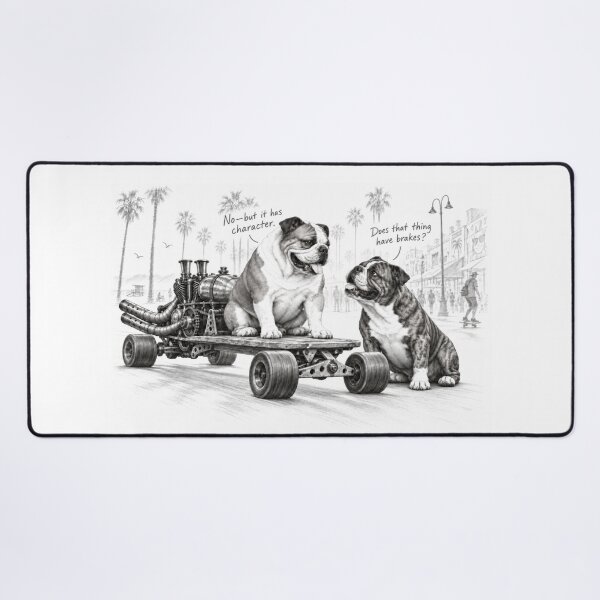 Item preview, No Brakes, Plenty of Character designed and sold by Russell Thorne.