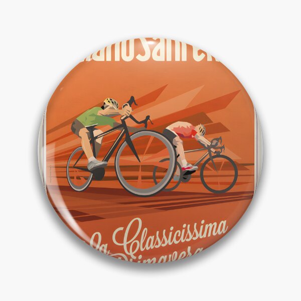 Item preview, Vintage Milan San Remo Cycling Art Poster with Retro Design designed and sold by Mohammad Alsaeed Ibrahim.