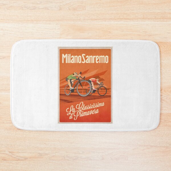 Item preview, Vintage Milan San Remo Cycling Art Poster with Retro Design designed and sold by Mohammad Alsaeed Ibrahim.