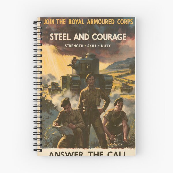Item preview, Royal Armoured Corps Tanks in Action designed and sold by Skyframe Aviation.