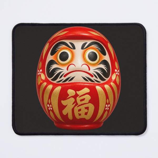 Item preview, Japanese Daruma Doll - Traditional Symbol of Luck, Perseverance and Good Fortune designed and sold by CzipipitoStudio.