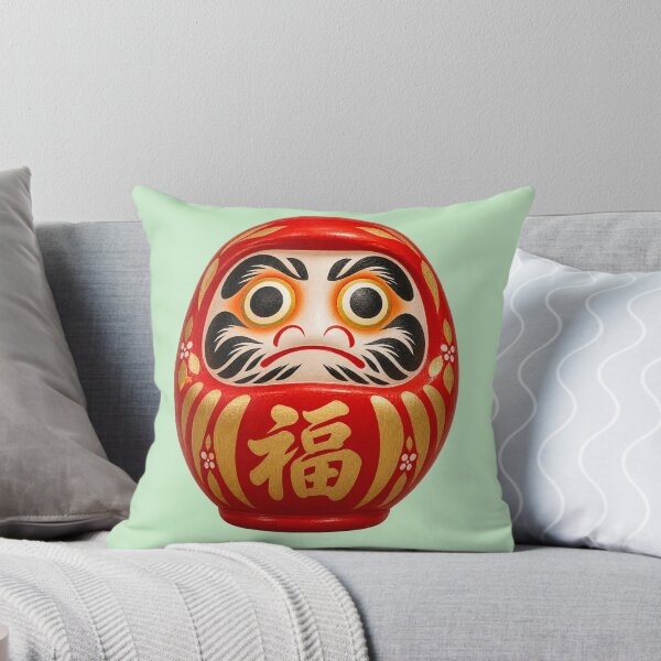 Item preview, Japanese Daruma Doll - Traditional Symbol of Luck, Perseverance and Good Fortune designed and sold by CzipipitoStudio.