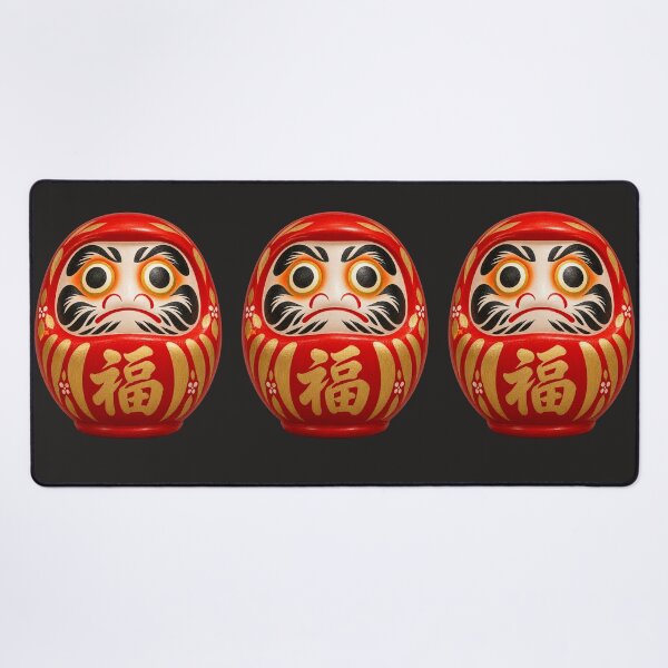 Item preview, Japanese Daruma Doll - Traditional Symbol of Luck, Perseverance and Good Fortune designed and sold by CzipipitoStudio.