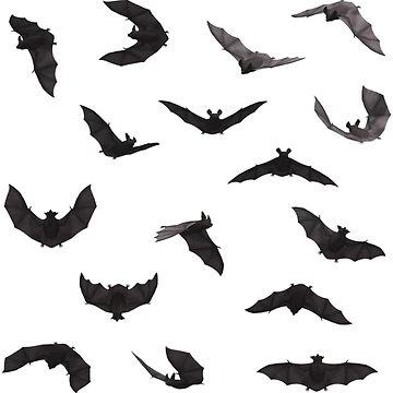 Artwork thumbnail, Bats Sticker Pack Set by FerrisBuiltd