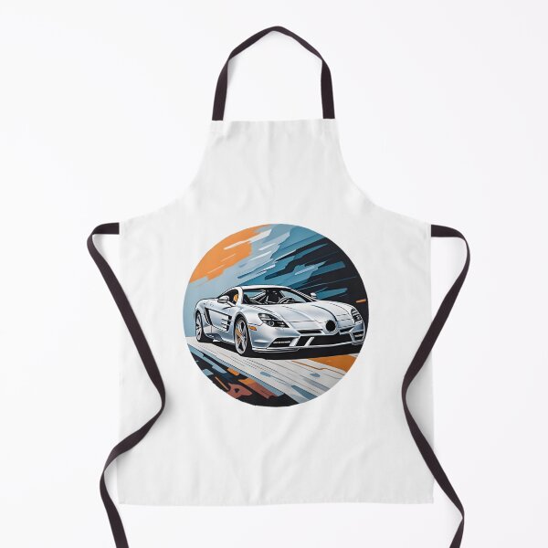 Item preview, Mercedes SLR McLaren Artistic Pastel Colors Car Illustration designed and sold by DreamVibeTees.