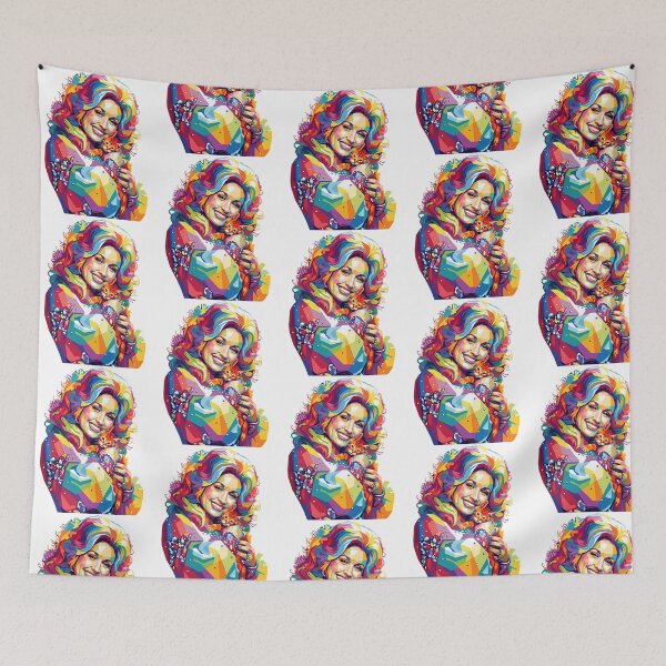 Item preview, Dolly Parton Designs Wpap Art designed and sold by ShibumiStyles.