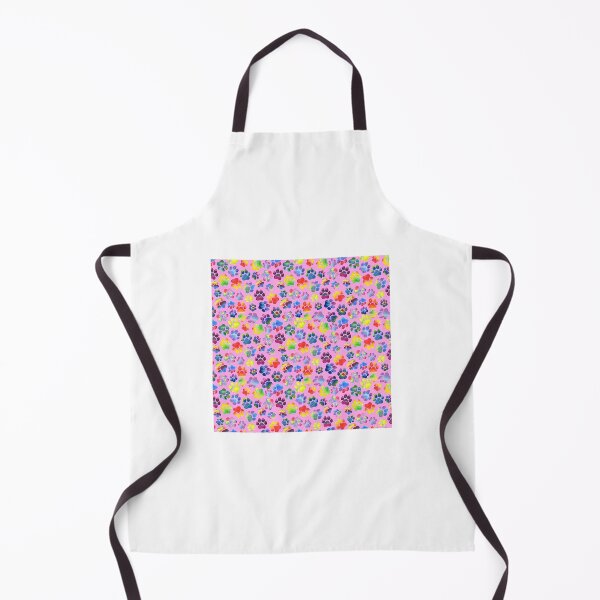 Item preview, Pink And Rainbow Pawprint Pattern designed and sold by Madrigalleryp.