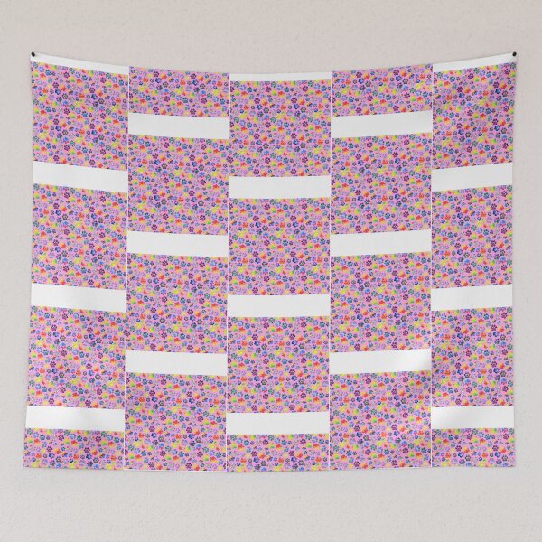 Item preview, Pink And Rainbow Pawprint Pattern designed and sold by Madrigalleryp.