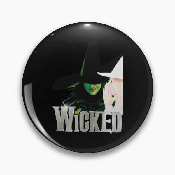 Item preview, Wicked Musical Witches Green Skin Metallic Logo designed and sold by ELIZABEDWIN12.