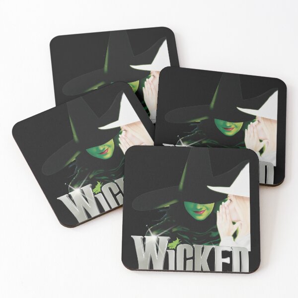 Item preview, Wicked Musical Witches Green Skin Metallic Logo designed and sold by ELIZABEDWIN12.