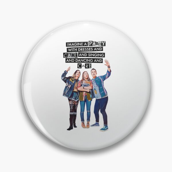 Item preview, Imagine Party Cake Singing Dancing Text Illustration designed and sold by ELIZABEDWIN12.