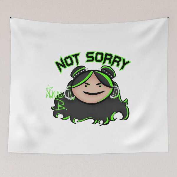 Item preview, Not Sorry Bold Attitude Character Art designed and sold by ELIZABEDWIN12.