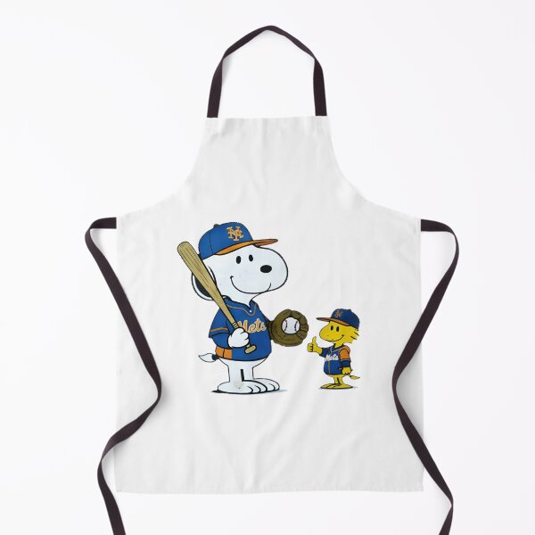 Item preview, Vintage New York Mets Inspired Baseball Design Featuring Snoopy and Woodstock designed and sold by clockneck.