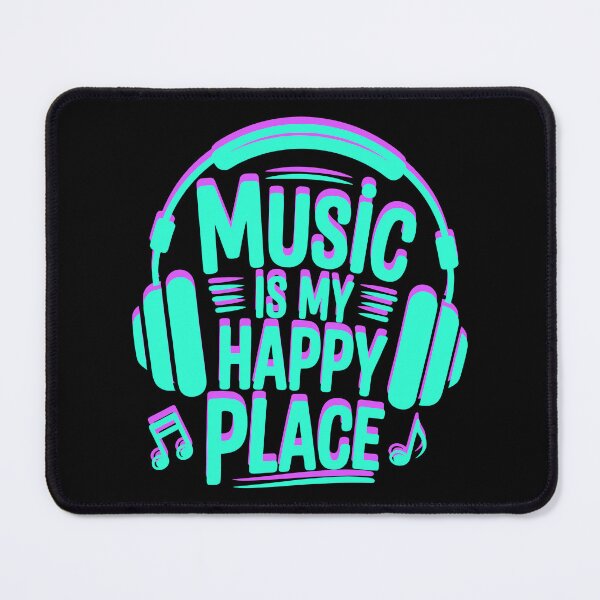 Item preview, Music is My Happy Place Musician Outfit EDM Music Lovers DJ designed and sold by Colorfulman.