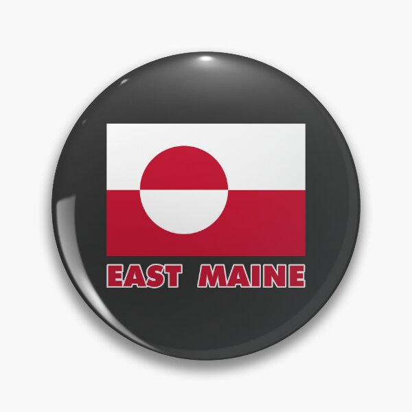 Item preview, East Maine (Greenland) Flag designed and sold by Karate Octopus.