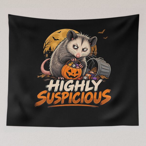 Item preview, Spooky Candy Possum Pumpkin Trash Mischief Halloween OpossumPossum designed and sold by Tomtomatos.