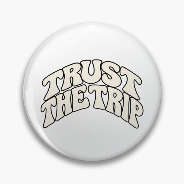 Item preview, "Trust The Trip" logo designed and sold by Digitalys Studios.