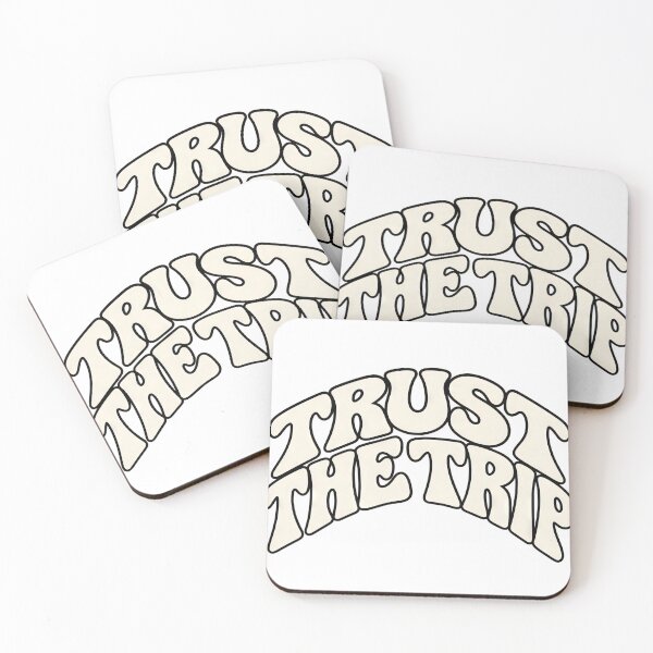 Item preview, "Trust The Trip" logo designed and sold by Digitalys Studios.