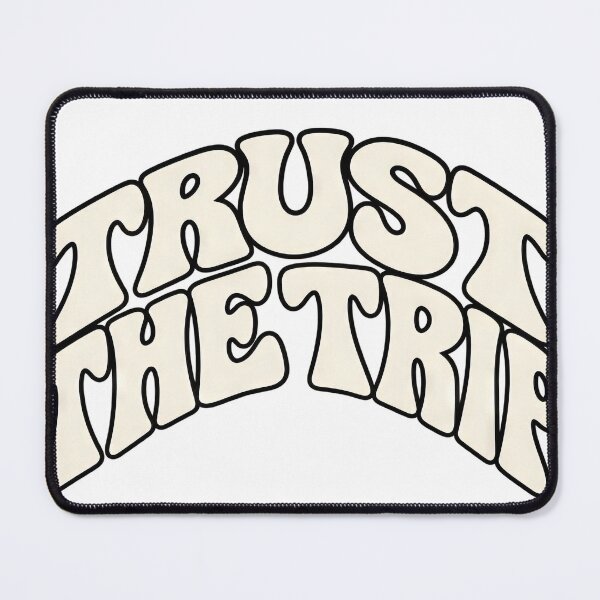 Item preview, "Trust The Trip" logo designed and sold by Digitalys Studios.