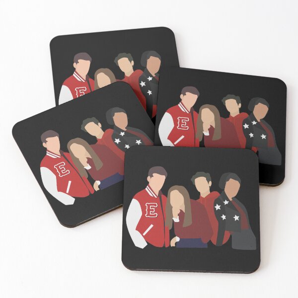 Item preview, East High Musical Group Faceless Stylized Art designed and sold by ELIZABEDWIN12.