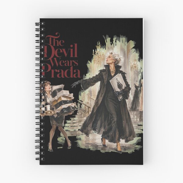 Item preview, The Devil Wears Prada Watercolor Scene designed and sold by ELIZABEDWIN12.