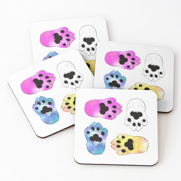 Item preview, Rainbow Cat Paws designed and sold by Madrigalleryp.