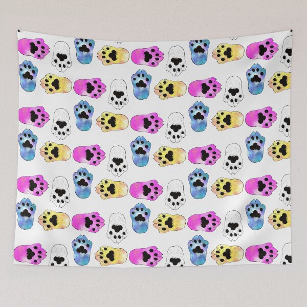 Item preview, Rainbow Cat Paws designed and sold by Madrigalleryp.