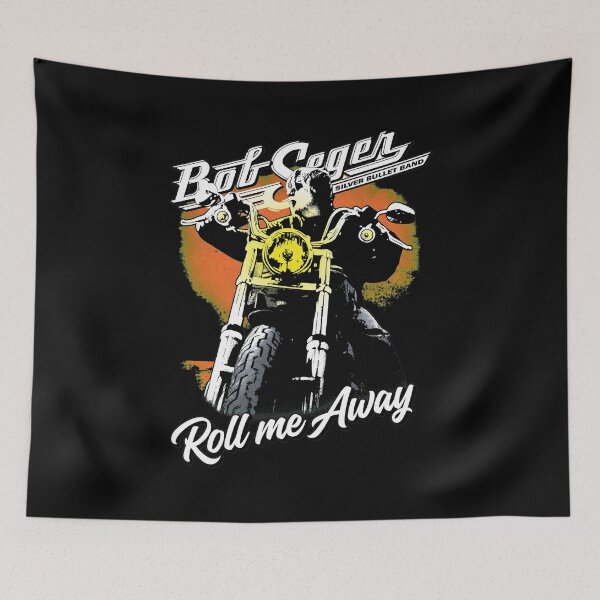 Item preview, Bob Seger Silver Bullet Band Roll Me Away Rider designed and sold by ELIZABEDWIN12.