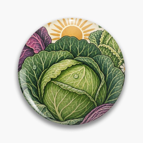 Item preview, Vintage Cabbage Garden Club designed and sold by Pick&Grin.