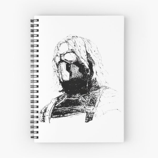 Item preview, Winter Soldier Inspired Digital Art Featuring a Futuristic Soldier in a Snowy Landscape designed and sold by Joe5531.