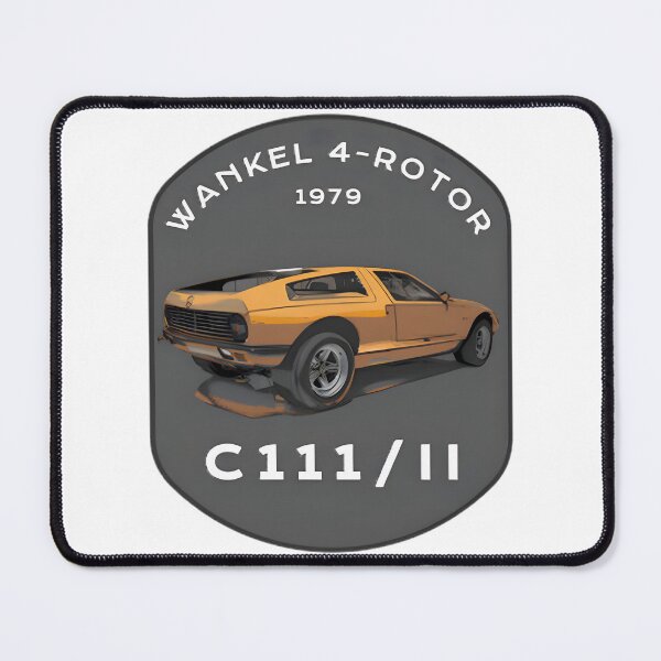 Item preview, Mercedes Benz C II Experimental Classic Car Illustration designed and sold by DreamVibeTees.