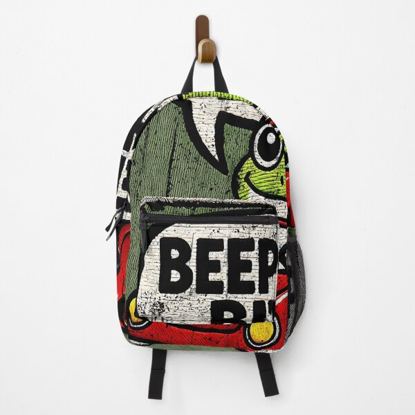 Item preview, Beep Beep Vintage Embroidered Patch Frog Driving Convertible Car Design designed and sold by GiftsProShop.