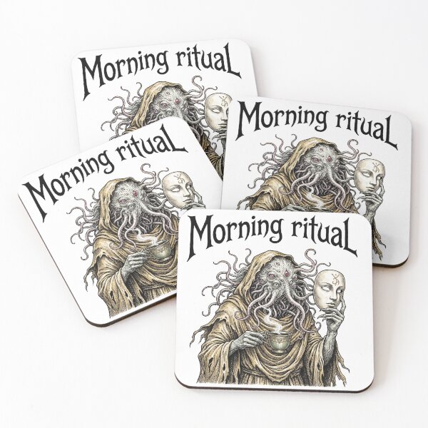 Item preview, Hastur King in Yellow Morning Ritual Coffee designed and sold by Kotiachyi Art House.