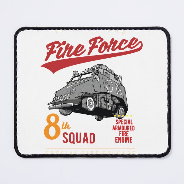 Item preview, Enen no Shouboutai Fire Brigade Squad Anime Inspired Design designed and sold by -atisuto-.