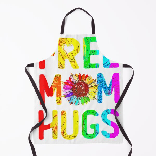 Item preview, Free Mom Hugs Daisy Rainbow Heart LGBT Pride Month designed and sold by Relviddarts.