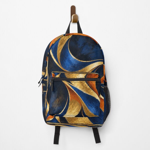 Item preview, Midnight Blue and Golden Currents designed and sold by Qenlo.