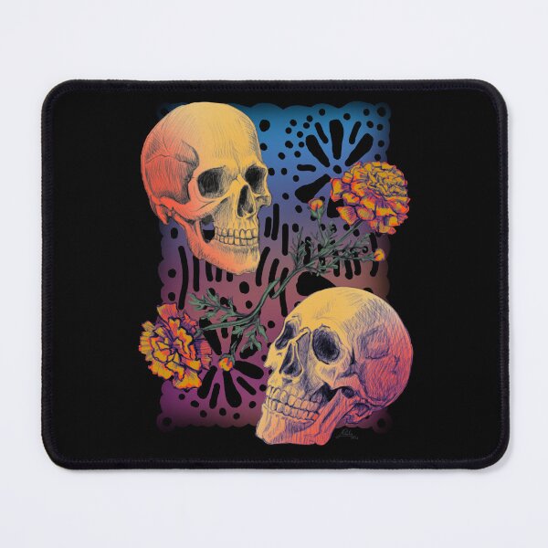 Item preview, Día de los Muertos Colorful Skulls – Calaveras Design designed and sold by Konopikyu.