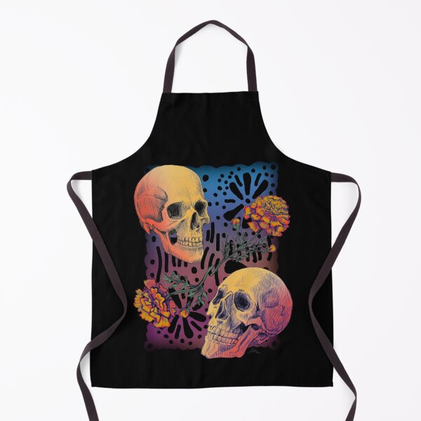 Item preview, Día de los Muertos Colorful Skulls – Calaveras Design designed and sold by Konopikyu.