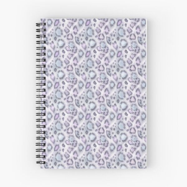 Item preview, Snow‑Leopard Pastel Camo – Seamless Soft Lavender & Powder‑Blue Pattern designed and sold by The Digital Compass.