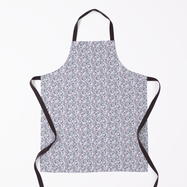 Item preview, Snow‑Leopard Pastel Camo – Seamless Soft Lavender & Powder‑Blue Pattern designed and sold by The Digital Compass.