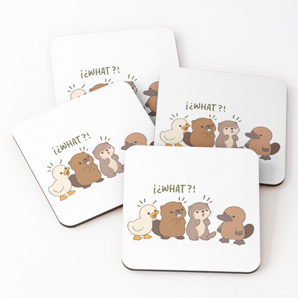 Item preview, Duck, beaver and otter equals platypus designed and sold by Color-inch.