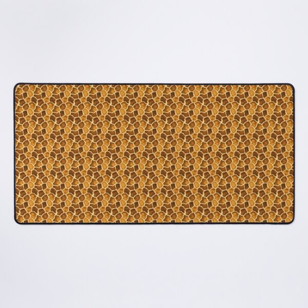 Item preview, Giraffe Mosaic Camo – Seamless Honey‑Gold & Caramel Pattern designed and sold by The Digital Compass.