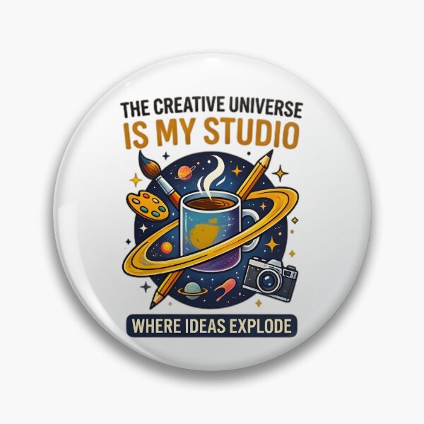 Item preview, The Creative Universe Is My Studio Artist Coffee Design designed and sold by Pyt27.