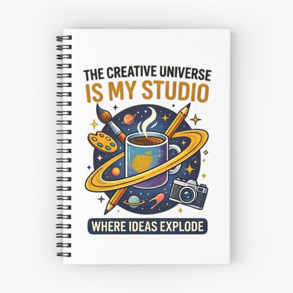 Item preview, The Creative Universe Is My Studio Artist Coffee Design designed and sold by Pyt27.
