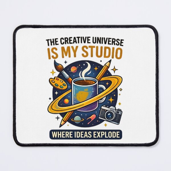 Item preview, The Creative Universe Is My Studio Artist Coffee Design designed and sold by Pyt27.