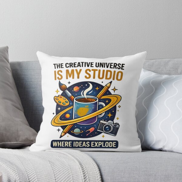 Item preview, The Creative Universe Is My Studio Artist Coffee Design designed and sold by Pyt27.