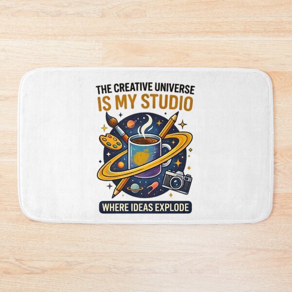 Item preview, The Creative Universe Is My Studio Artist Coffee Design designed and sold by Pyt27.