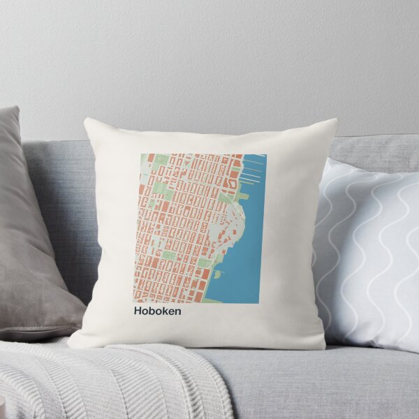 Item preview, Hoboken Minimalistic Map Art designed and sold by MapsNerd.